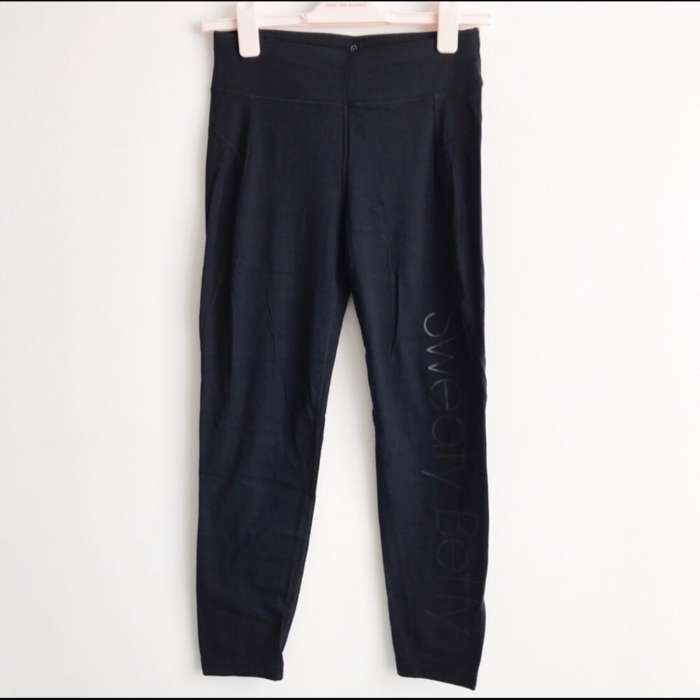 Sweaty Betty Navasana 7/8 Logo Leggings